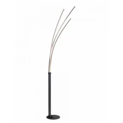 LED-Stehleuchte, schwarz, 3-Flammig, 18 Watt, 2200 Lumen