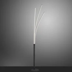 LED-Stehleuchte, schwarz, 3-Flammig, 18 Watt, 2200 Lumen
