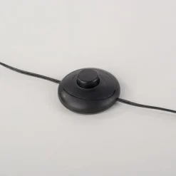 LED Stehleuchte silber schlichtes Design Fußschalter warmweiß