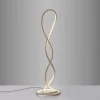 LED Stehleuchte TWIST modernes Design, sandfarben