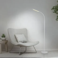 LED Stehleuchte weiß dimmbar 3 Stufen CCT Touchdimmer Spots drehbar