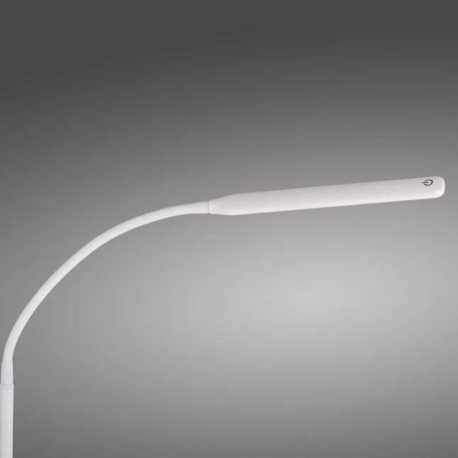 LED Stehleuchte weiß dimmbar 3 Stufen CCT Touchdimmer Spots drehbar