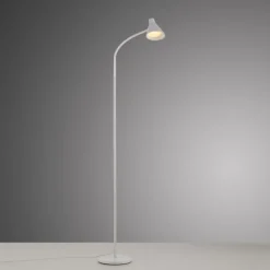 LED Stehleuchte weiß mit Schalter flexible verstellbar Arbeitsplatzleuchte