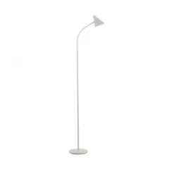 LED Stehleuchte weiß mit Schalter flexible verstellbar Arbeitsplatzleuchte