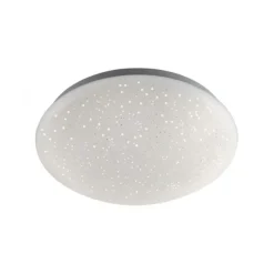 LED-Sternenhimmel, Deckenleuchte, Ø 25cm, dimmbar, RGB+W Farbwechsel