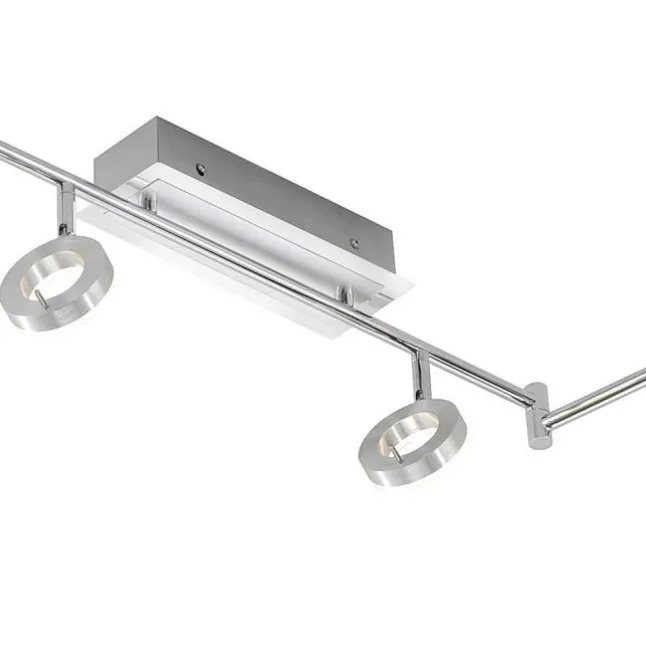 LED Strahlerschienenleuchte, 6-flammig, schwenkbar, spritzwassergeschützt