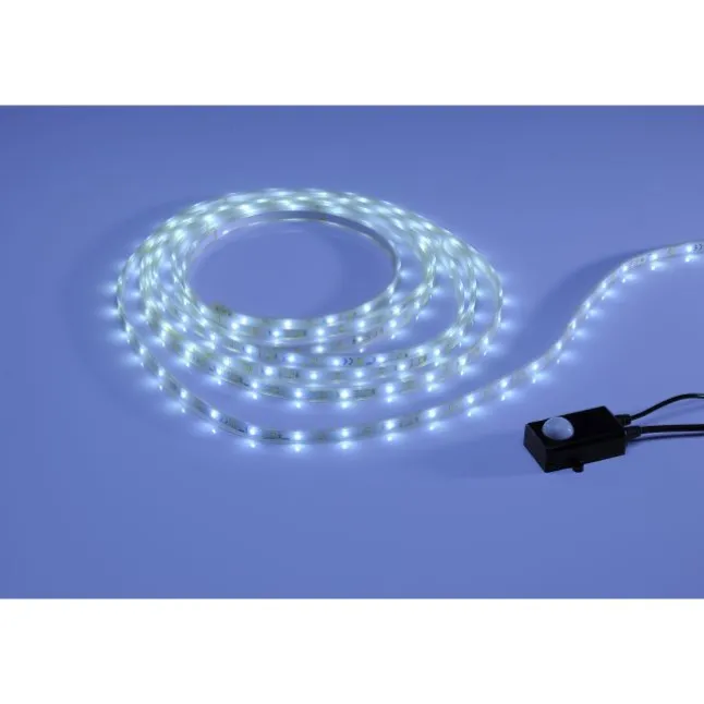 LED-Stripes, 5m lang, transparent, IP44, CCT, dimmbar