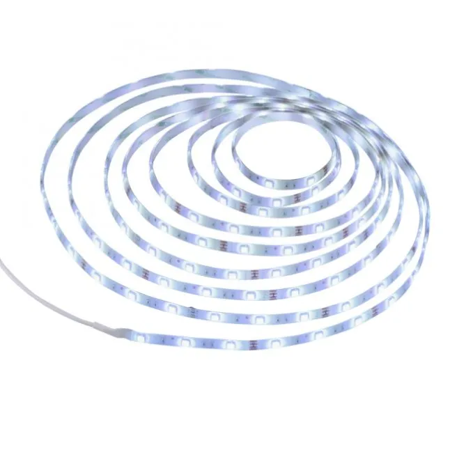 LED-Stripes, 10m Länge, Fernbedienungdimmbar, RGB+W, Klebefolie