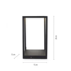 LED Tischleuchte CONNI schwarz, warmweiß, dimmbar, Innenleuchte