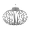 LED Tischleuchte D=46cm greige Akkulampe USB IP44 dimmbar per Touch