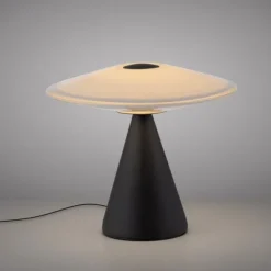 LED Tischleuchte ELIPSA, schwarz, Touchdimmer, Memoryfunktion