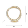 LED-Tischleuchte, goldfarben, elegantes Design, inkl. Dimmfunktion, modern