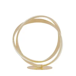 LED-Tischleuchte, goldfarben, elegantes Design, inkl. Dimmfunktion, modern