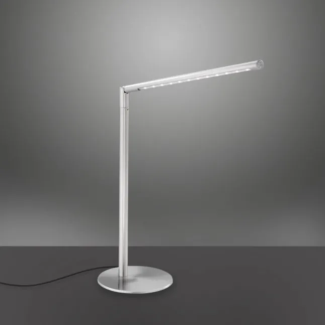 LED-Tischleuchte, höhenverstellbar, dimmbar über Tastendimmer