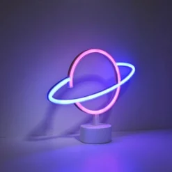 LED Tischleuchte mehrfarbig Motiv Batterie mit Schalter Dekorationslampe