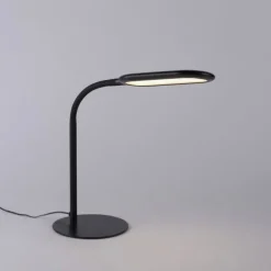LED Tischleuchte, schwarz, CCT, dimmbar, Innenleuchte, IP20