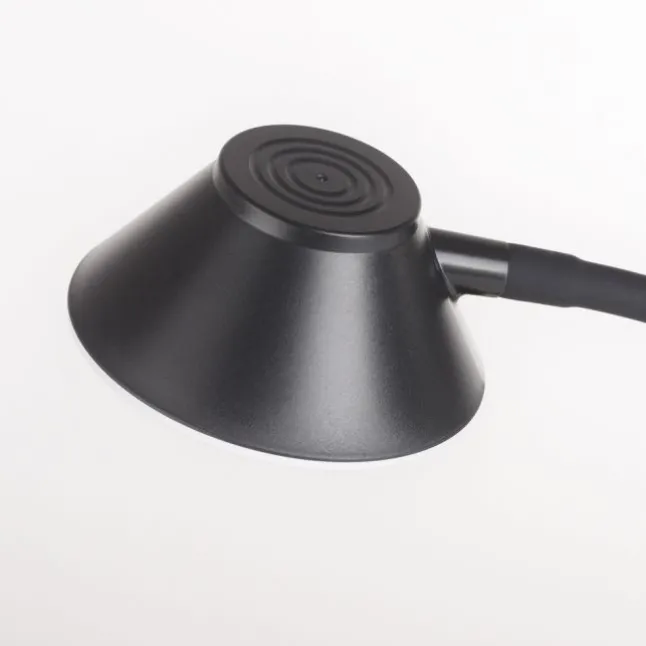 LED Tischleuchte schwarz Handy Ladefunktion Touchdimmer verstellbar