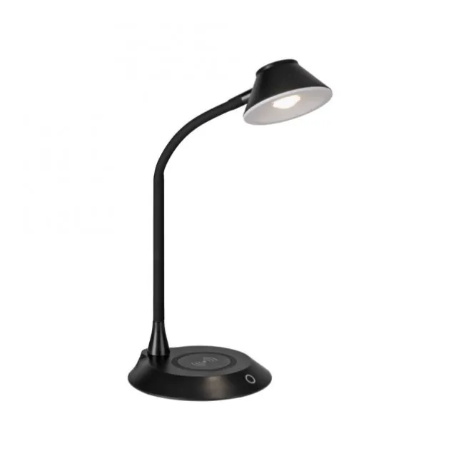 LED Tischleuchte schwarz Handy Ladefunktion Touchdimmer verstellbar