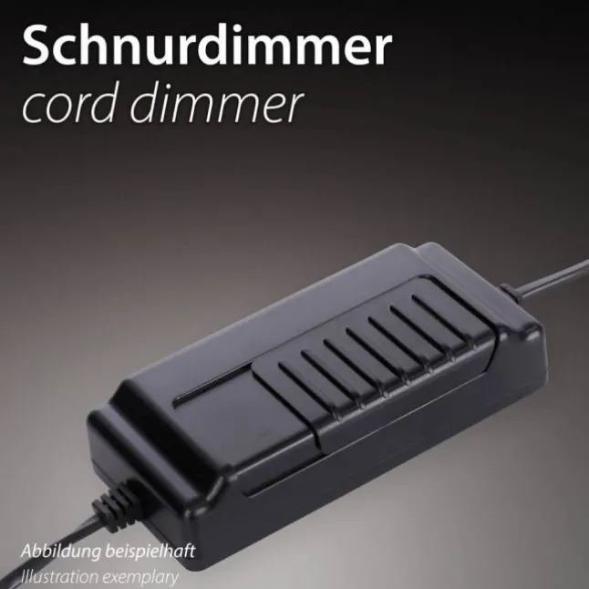 LED Tischleuchte TWIST modernes Design, sandfarben