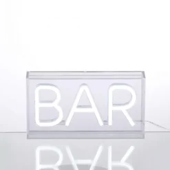 LEDTischleuchte weiß BAR USB Dekorationslampe Schnurschalter