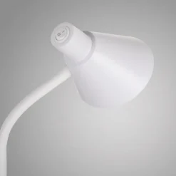 LED Tischleuchte weiß mit Schalter flexible Schreibtischleuchte