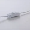 LED-Tischleuchte, weiß, Stoff, dimmbar, Fernbedienung, App