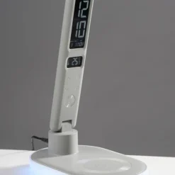 LED Tischleuchte weiß Touchdimmer Ladefunktion Handy USB kabellos