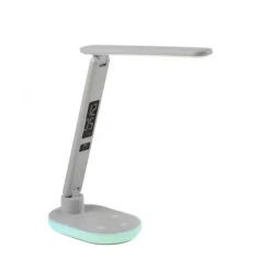 LED Tischleuchte weiß Touchdimmer Ladefunktion Handy USB kabellos