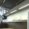 LED-Unterbauleuchte, Aluminium, warmweiße Lichtfarbe, inkl. Tastschalter