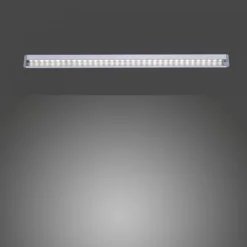 LED-Unterbauleuchte, Aluminium, warmweiße Lichtfarbe, inkl. Tastschalter