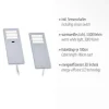 LED-Unterbauleuchten, 2er Set, Aluminium, warmweiß, Sensorschalter, modern