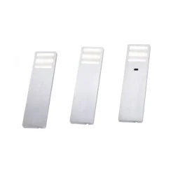 LED-Unterbauleuchten, 3er Set, Aluminium, inkl. Zuleitung, Sensorschalter