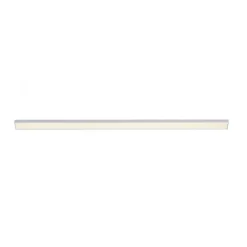 LED Unterbauleuchte, silber, flach, schlichtes Design, energiesparend