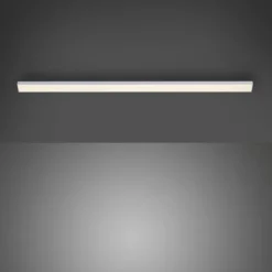 LED Unterbauleuchte, silber, flach, schlichtes Design, energiesparend