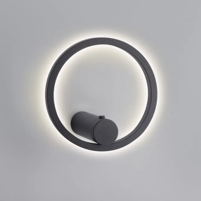 LED Wandleuchte anthrazit dimmbar per Fernbedienung Memoryfunktion