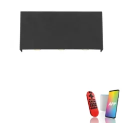LED Wandleuchte anthrazit Smarthome Fernbedienung dimmbar App