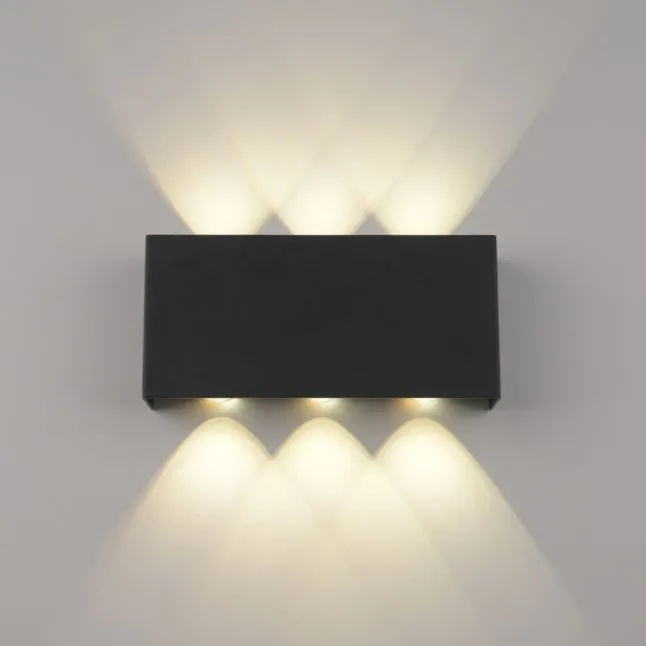 LED Wandleuchte anthrazit Smarthome Fernbedienung dimmbar App