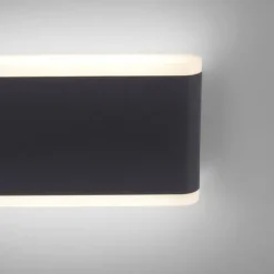 LED Wandleuchte, Außenwandleuchte, IP65, ELSA, anthrazit