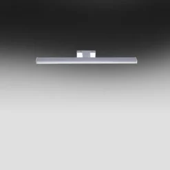 LED Wandleuchte, Bilderleuchte, Spiegelleuchte, Chrom, blendfrei