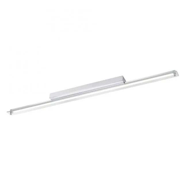 LED-Wandleuchte, chrom, Spiegel, warmweiße Lichtfarbe, IP44, energiesparend