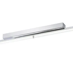 LED-Wandleuchte, chrom, warmweiße Lichtfarbe, spritzwassergeschützt, modern
