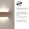 LED-Wandleuchte, holz, warmweiß, Innenleuchte, IP20