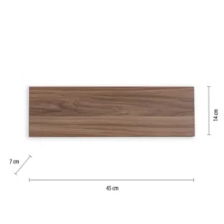 LED-Wandleuchte, holz, warmweiß, Innenleuchte, IP20