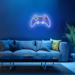 LED Wandleuchte mehrfarbig Controller Gamepad USB Dekoration