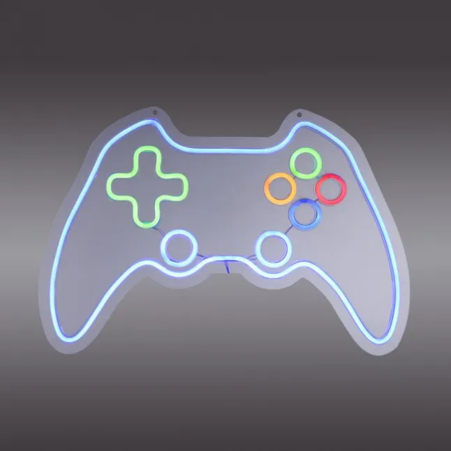 LED Wandleuchte mehrfarbig Controller Gamepad USB Dekoration