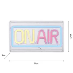 LED Wandleuchte USB Acryl mehrfarbig Schnurschalter Dekoration