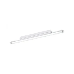 LED-Wandleuchte, warmweiße Lichtfarbe, spritzwassergeschützt, modern