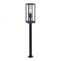 LED-Wegeleuchte, anthrazit, IP44, E27 Fassung, spritzwassergeschützt