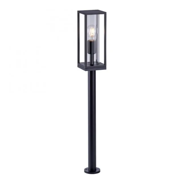 LED-Wegeleuchte, anthrazit, IP44, E27 Fassung, spritzwassergeschützt