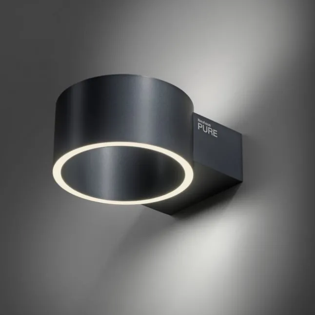 Paul Neuhaus Akku Wandleuchte PURE Clipse mystic grey